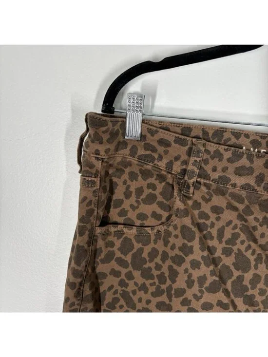 American Eagle Women 20 Leopard Next Level Stretch Super Hi-Rise Jegging NWOT - Picture 5 of 13